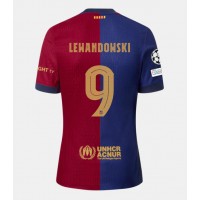 Moški Nogometni dresi Barcelona Robert Lewandowski #9 Domači 2024-25 Kratek Rokav